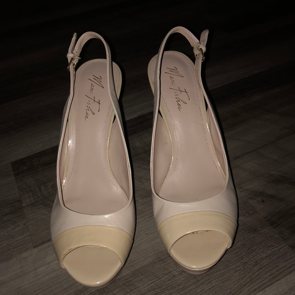 Marc Fisher Shoes - Marc Fisher ~ Melissa Platform Heel ~ Leather Peep